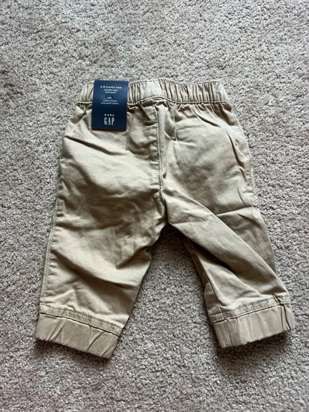 NWT Baby Gap Boys Khaki Pants 3-6 Months